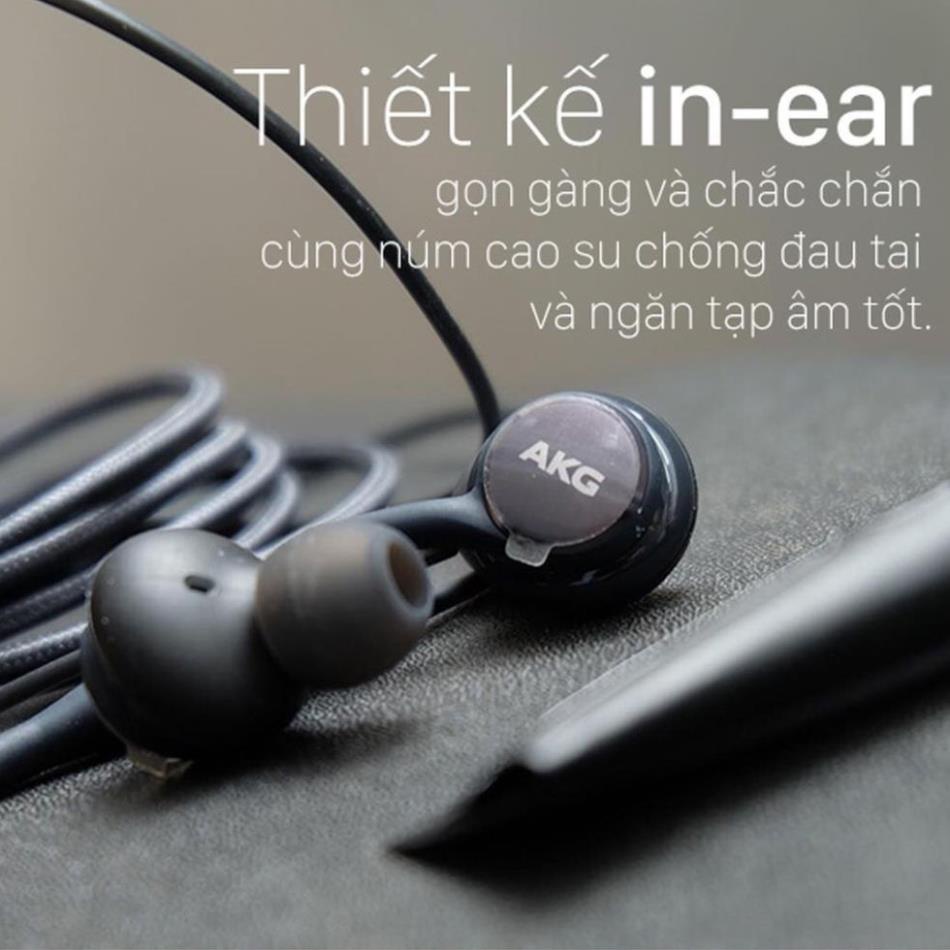 Tai Nghe Nhét Tai SS AKG s10-s10 plus màu đen jack cắm Type-C và 3.5mm  Bảo Hành 12 Tháng 1 Đổi 1 Paolu Store VN