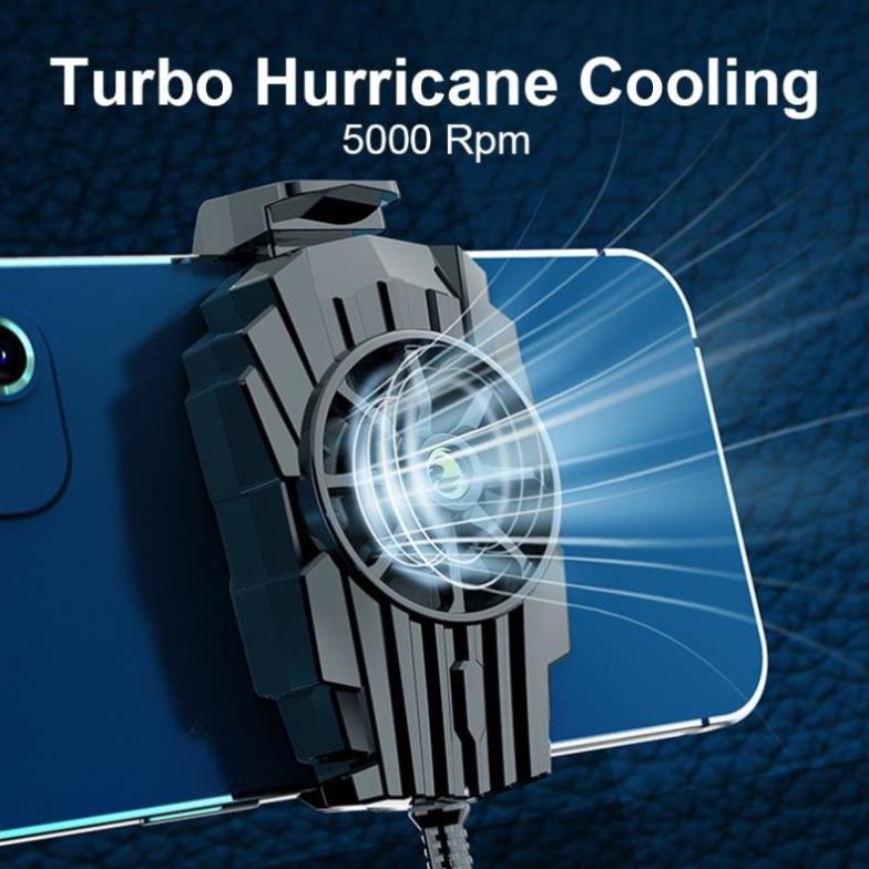 Quạt Tản Nhiệt Điện Thoại MEMO G6 PaoLU Thích Hợp Cho PUBG FF LIÊN QUÂN ROS