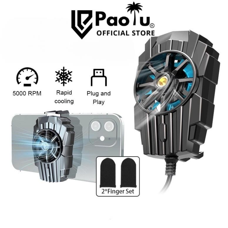 Quạt Tản Nhiệt Điện Thoại MEMO G6 PaoLU Thích Hợp Cho PUBG FF LIÊN QUÂN ROS