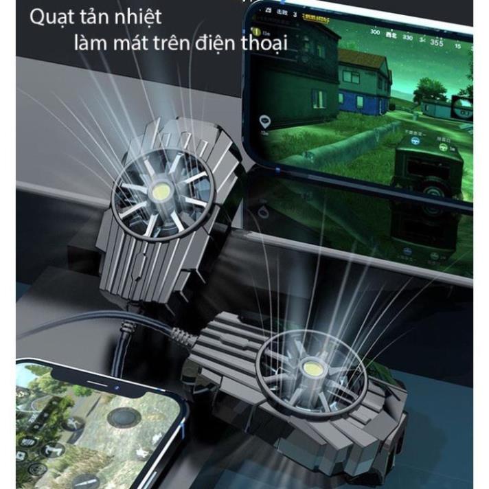 Quạt Tản Nhiệt Điện Thoại MEMO G6 PaoLU Thích Hợp Cho PUBG FF LIÊN QUÂN ROS
