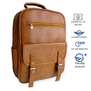 Balo laptop 15" , da cao cấp ,chống nước bp09