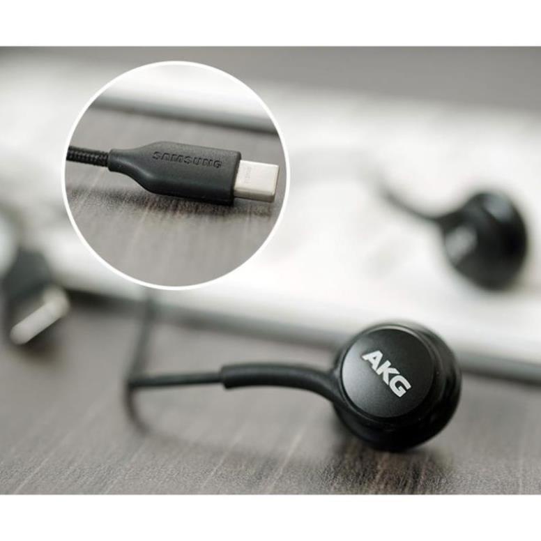 Tai Nghe Nhét Tai SS AKG s10-s10 plus màu đen jack cắm Type-C và 3.5mm  Bảo Hành 12 Tháng 1 Đổi 1 Paolu