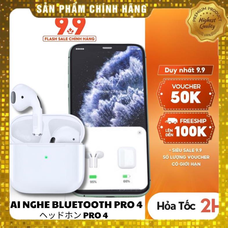Tai nghe Bluetooth Nhét Tai Không Dây TWS Air Pro 4 Chống Tiếng Ồn Có Micro Cho IOS Xiaomi Android Bảo Hành 1 1 - Paolu