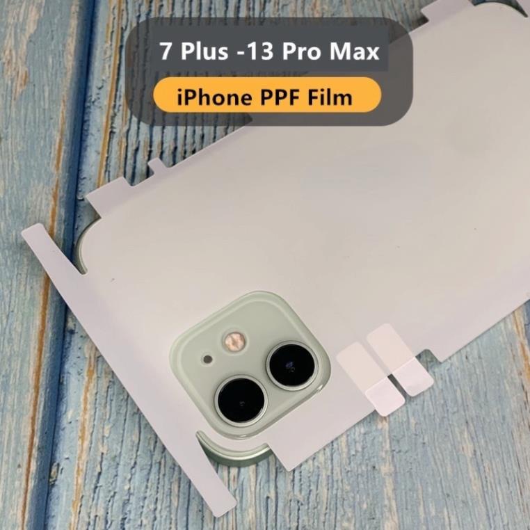 Miếng Dán Full Lưng Và Viền Cho Iphone 14 Pro Max 14 Pro 13 Pro Max 12 Pro Max 13 12 12 Pro PPF Cao Cấp