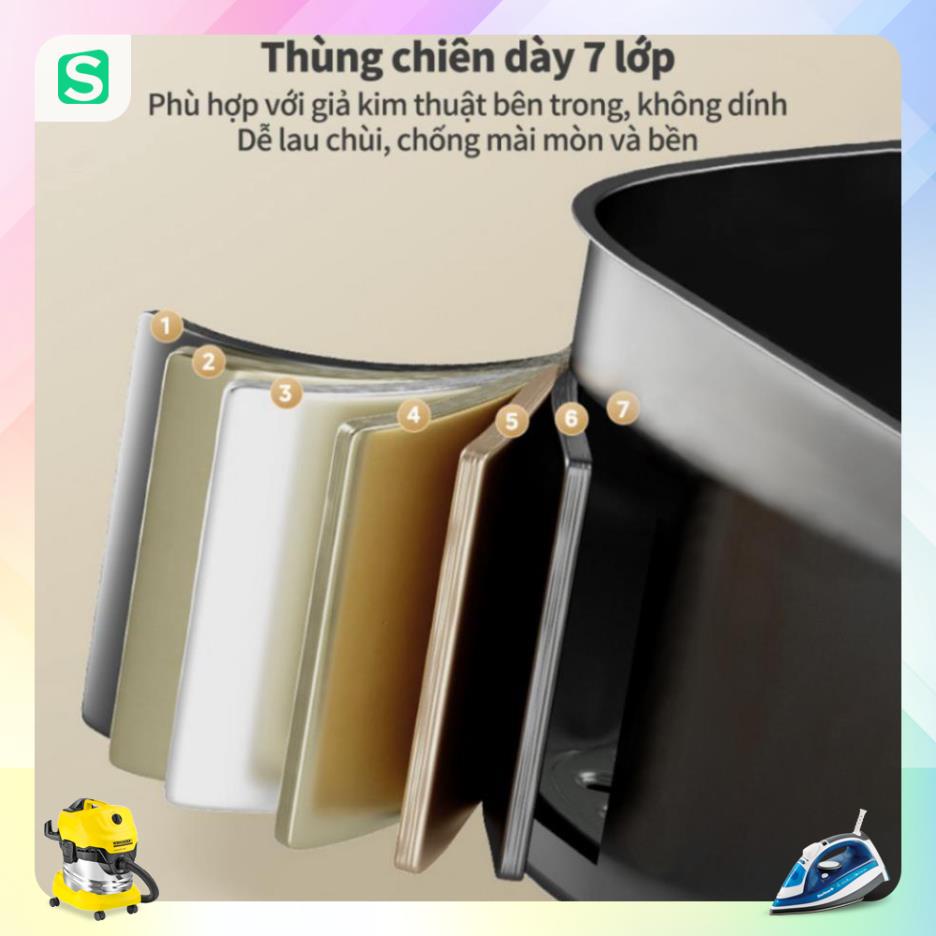 Nồi Chiên Không Dầu CAMEL 10L Cải Thiện Chế Độ Dinh Dưỡng Cho Gia Đình Bạn Siêu Tiện Lợi Siêu Bền