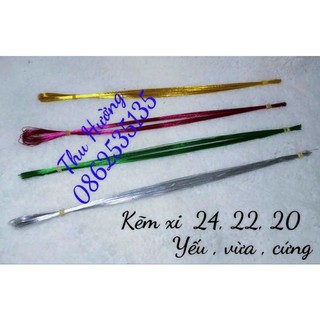 kẽm xi làm hoa 24#22#20
