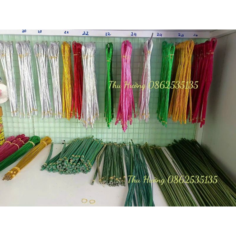 kẽm xi làm hoa 24#22#20