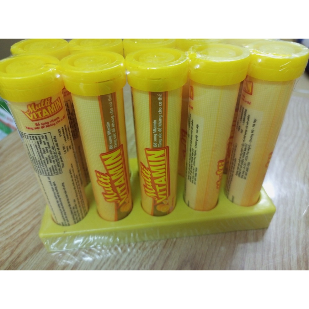 Viên sủi Multivitamin 20 viên Đại Uy Tăng Sức Đề Kháng Giải Nhiệt