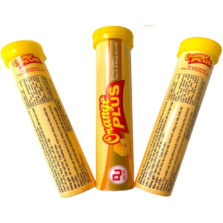 Viên sủi Multivitamin 20 viên Đại Uy Tăng Sức Đề Kháng Giải Nhiệt