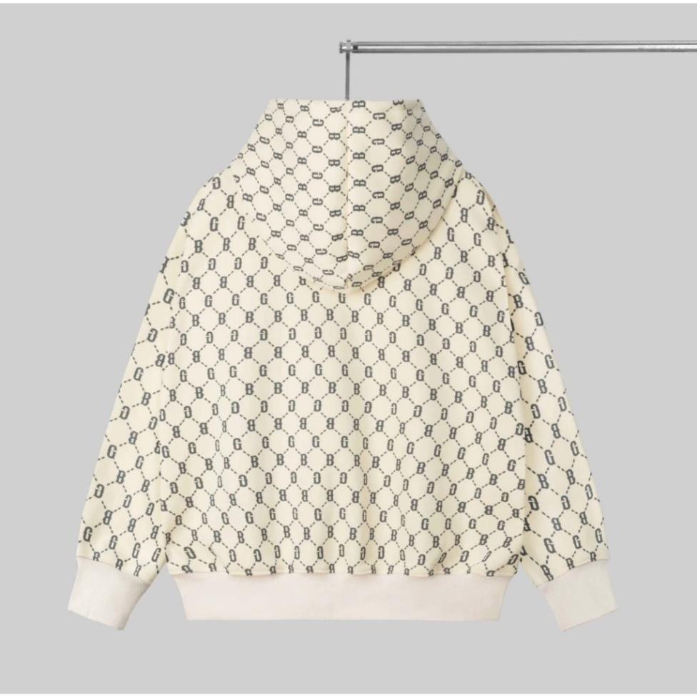 Áo hoodie , Áo Hoodie Zip The Bad Good Chất Nỉ bông Họa Tiết Monogram Kiểu Dáng Nam Nữ Unisex