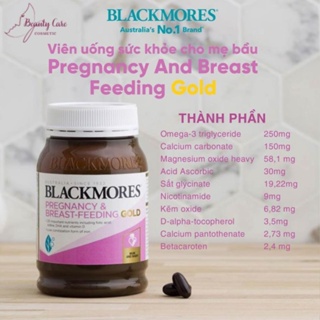 Vitamin tổng hợp cho bà bầu Pregnancy And Breast Feeding Gold Blackmores