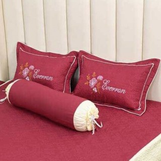 Vỏ gối, áo gối Satin thêu hoa siêu đẹp