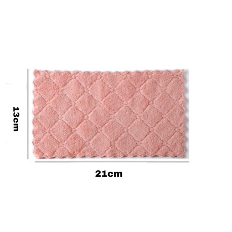 Khăn lau bếp đa năng 2 mặt dày dặn - siêu thấm nước, giặt lại dễ dàng