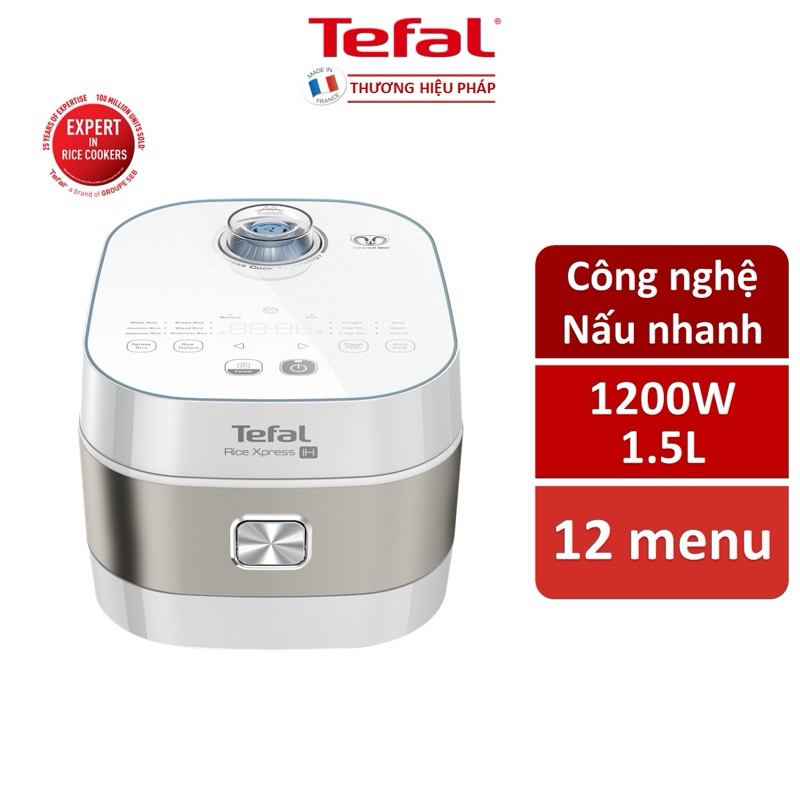 Nồi cơm điện tử cao tần Tefal RK762168 - 1.5L - 1200W