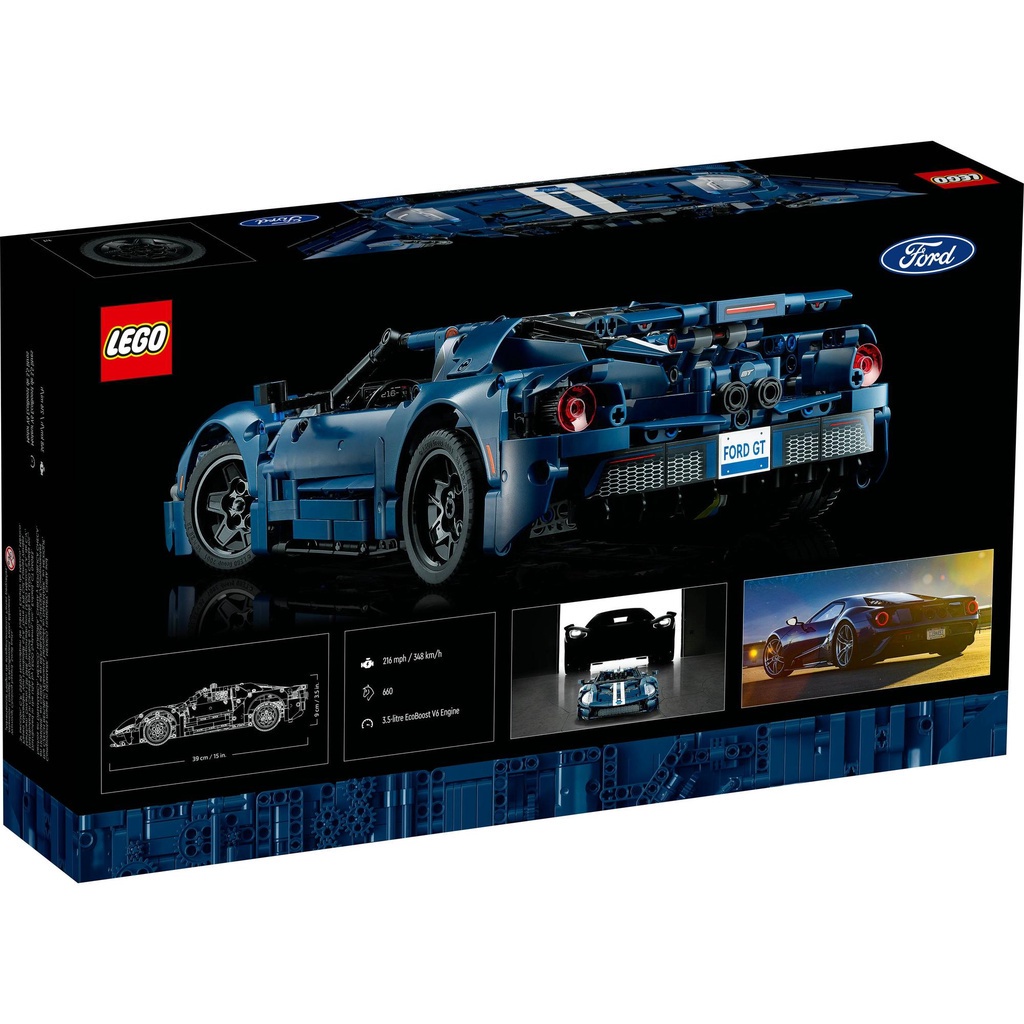 [Mã LIFEMC06DBAU giảm 50k đơn 350k] LEGO Technic 42154 Siêu Xe Thể Thao Ford GT (1466 chi tiết)