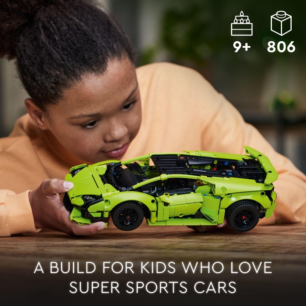 LEGO Technic 42161 Đồ chơi lắp ráp Siêu Xe Lamborghini Huracán Tecnica