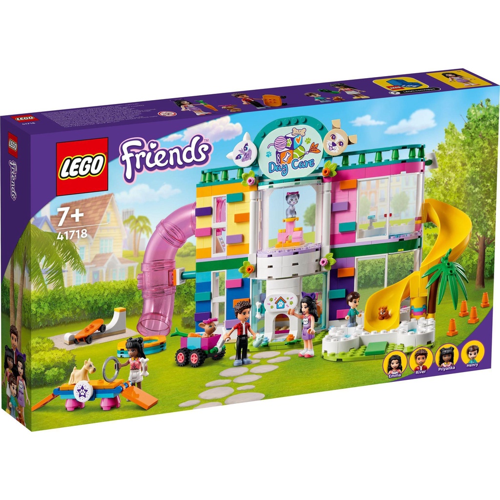 [Mã LEGOSPT10 giảm 10% đơn 999K] LEGO Friends 41718 Cửa Hàng Chăm Sóc Thú Cưng (593 chi tiết)