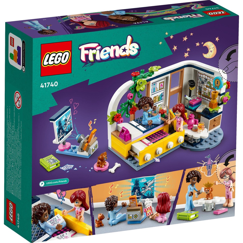 [Mã LIFEMC06CBAU giảm 50k đơn 350k] LEGO Friends 41740 Phòng Ngủ Của Aliya (209 Chi Tiết)