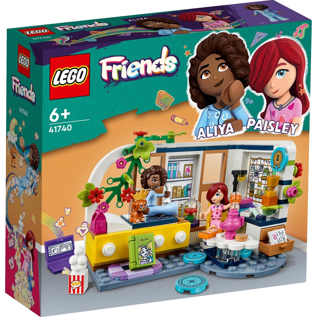 [Mã LIFEMC06CBAU giảm 50k đơn 350k] LEGO Friends 41740 Phòng Ngủ Của Aliya (209 Chi Tiết)