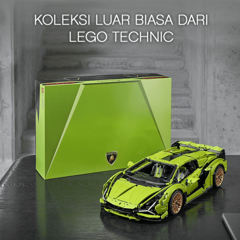 LEGO TECHNIC 42115 Siêu Xe Lamborghini Sian FKP 37