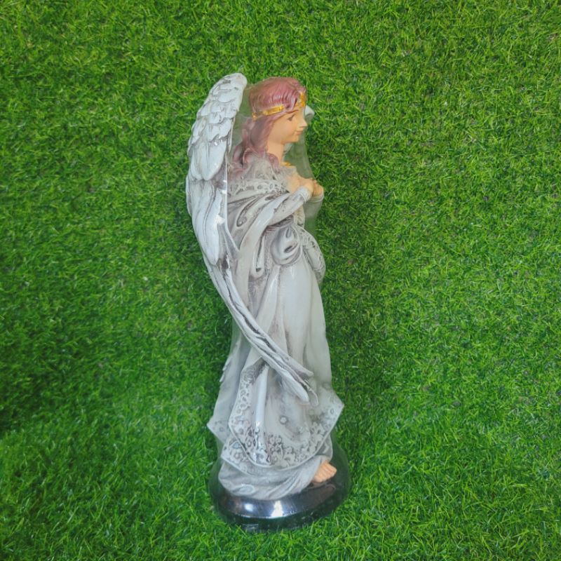 Tượng thiên thần cao 40cm mẫu châu Âu sơn màu trang trí noel mới năm 2023