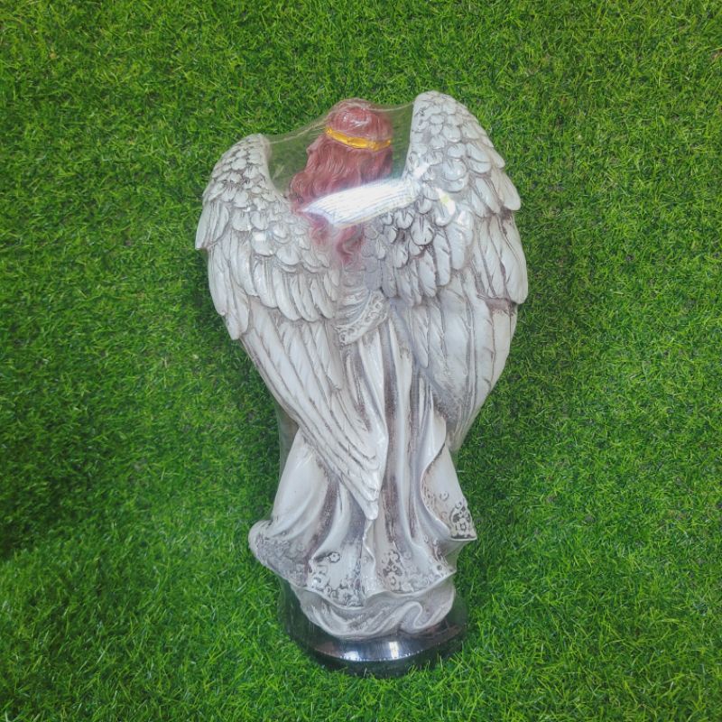 Tượng thiên thần cao 40cm mẫu châu Âu sơn màu trang trí noel mới năm 2023