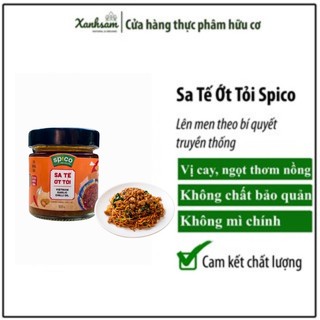 Sa tế ớt tỏi spico 120gr - xanhsam organic