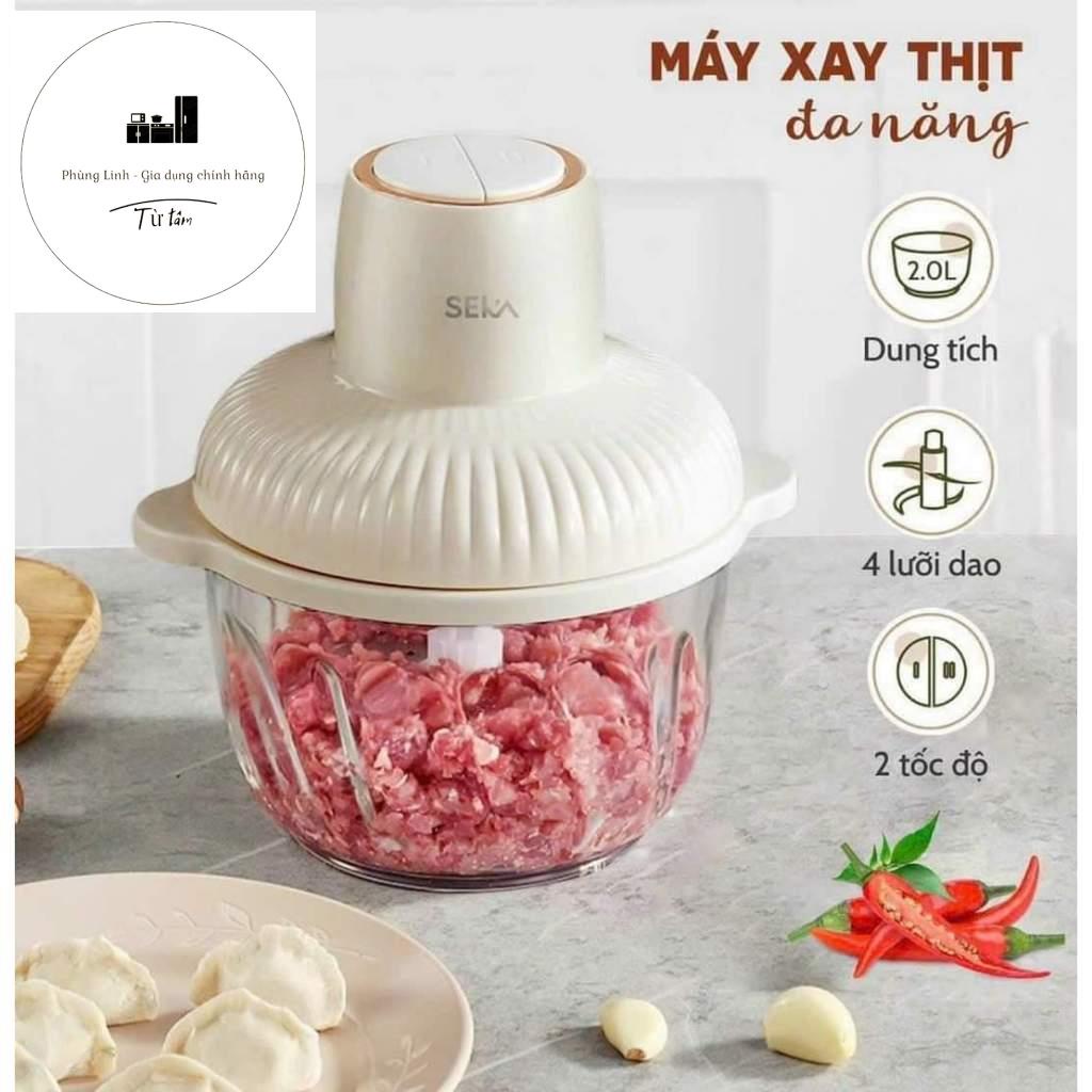 Máy xay thịt đa năng Seka Nhật Bản xay bất chấp các loại thịt cá rau củ quả chỉ trong một nốt nhạc