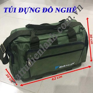 Túi đựng đồ nghề Daikin 7 ngăn ngang size đại - Vật tư điện lạnh cho thợ