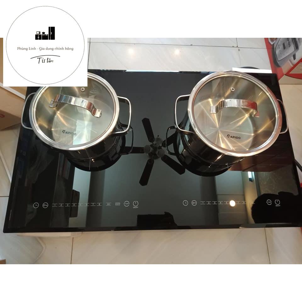 Bếp từ đôi Rapido RI4000BD (2 bảng điều khiển)