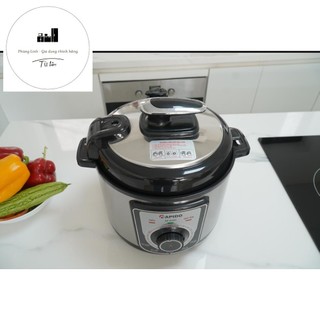 Nồi áp suất đa năng Rapido RPC -1000M , nồi áp suất chính hãng, nồi áp suất rapido, nồi hầm, nồi điện