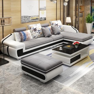 Sofa cao cấp bọc vải góc l cho phòng khách - sofa góc l nhỏ 2,8mx1,6m < free ship hn - tp hcm