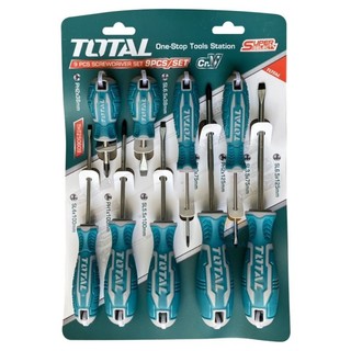 Bộ 9 tua vít total tht250609