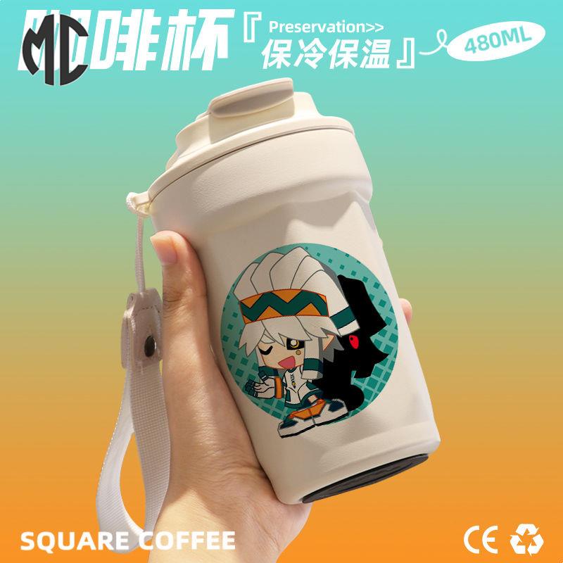 Cốc Giữ Nhiệt Bằng Thép Không Gỉ 316 Cao Cấp In Hình anime aotu world