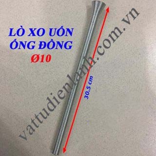 Bộ lò xo uốn ống đồng loại luồn ngoài ống phi 6 đến 16 - Vật tư điện lạnh cho thợ
