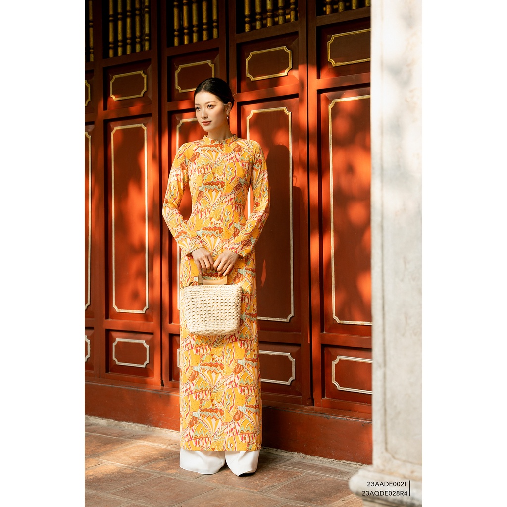 Áo dài truyền thống nữ Eva de Eva 23AADE002F