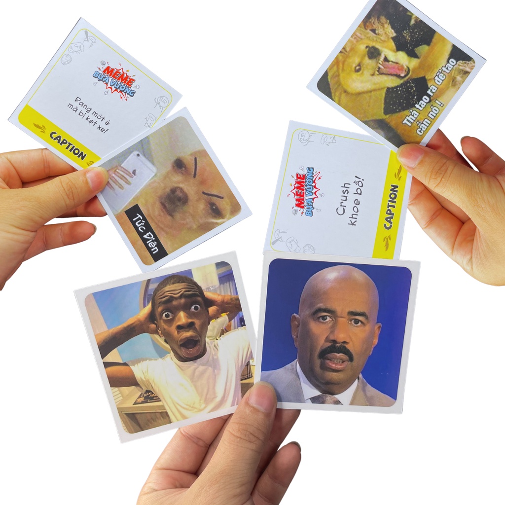 Boardgame Meme Bựa vương LIÊN HIỆP THÀNH, Trò chơi thẻ bài vui nhộn theo trend giới trẻ