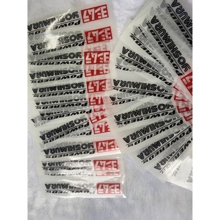 Cặp tem yoshimura powered by decal sieu trong