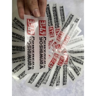 Cặp tem yoshimura powered by decal sieu trong