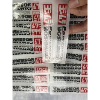 Cặp tem yoshimura powered by decal sieu trong