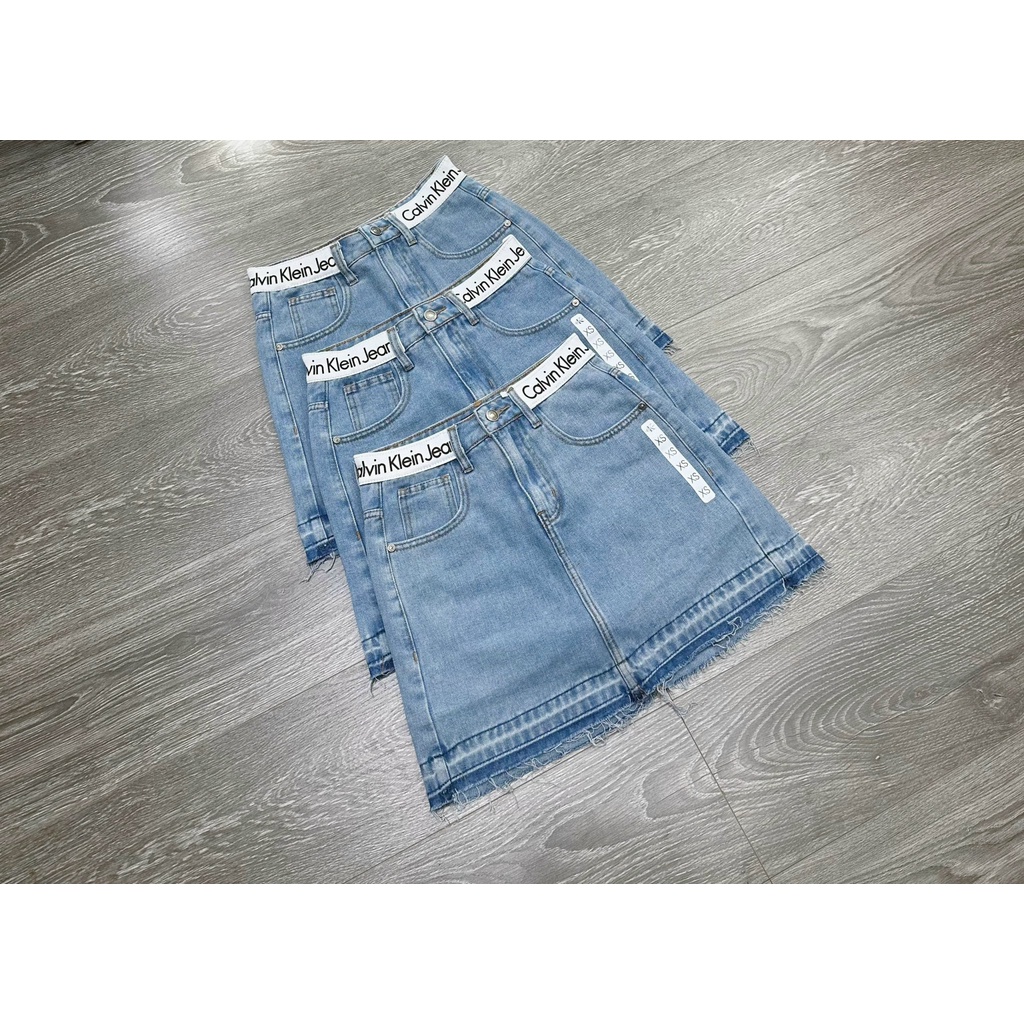 Chân váy jeans CKJeans hàng xuất dư xịn có quần