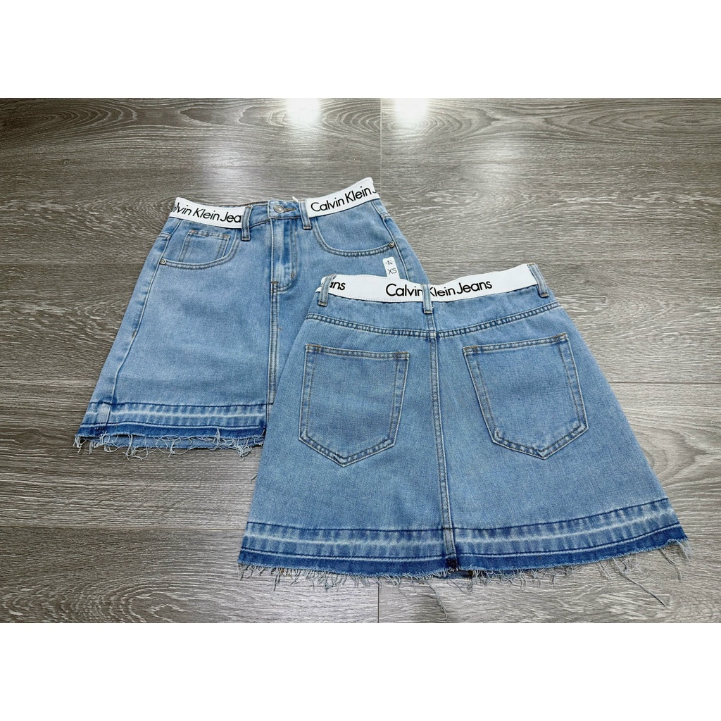 Chân váy jeans CKJeans hàng xuất dư xịn có quần