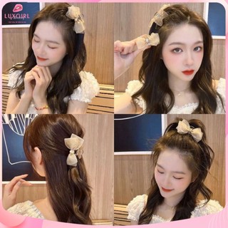 Kẹp tóc nơ hai mặt cỡ nhỏ dễ thương cho nữ t3-116