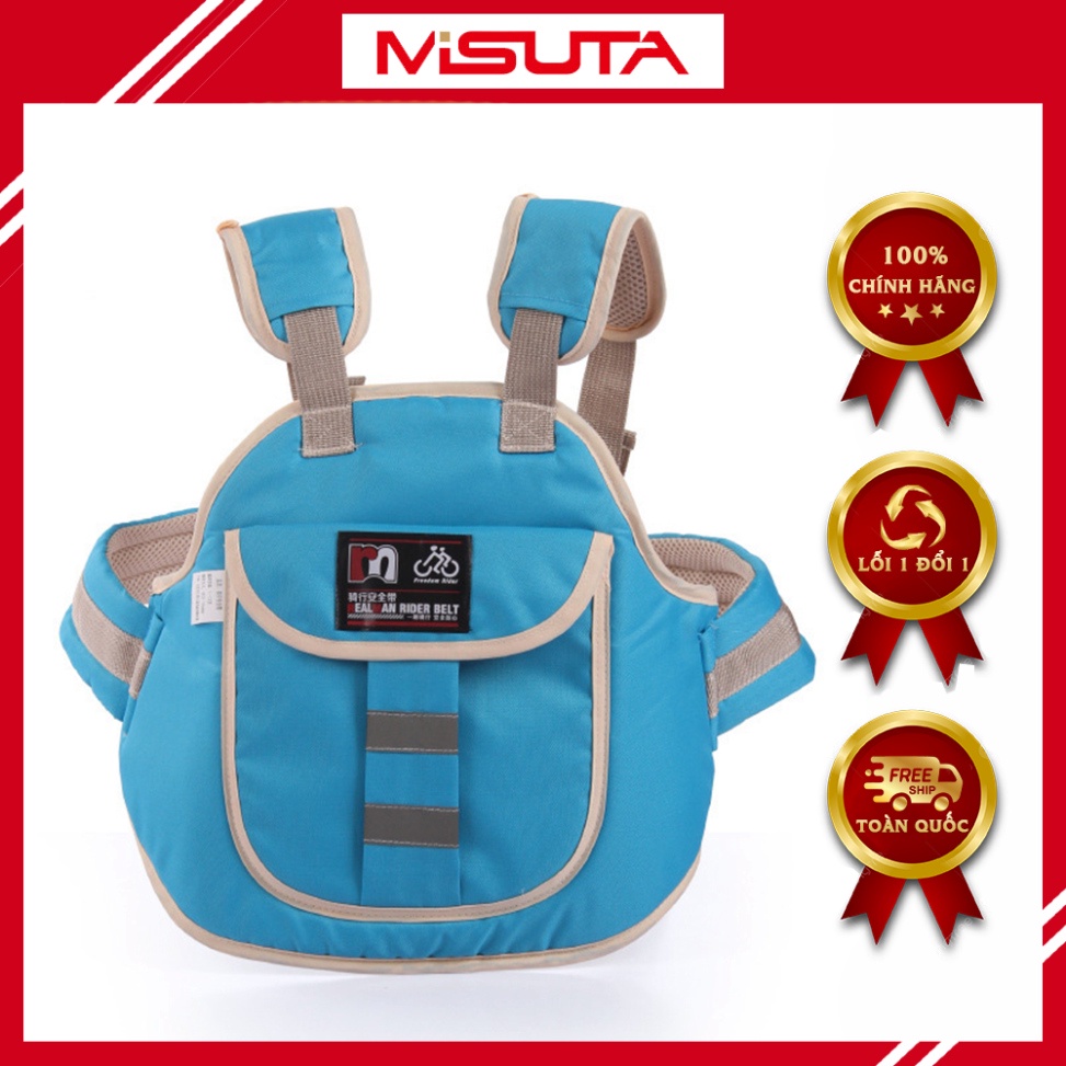 Đai xe máy cho bé ,Đai an toàn cho bé đi xe máy có Phản Quang loại CAO CẤP .