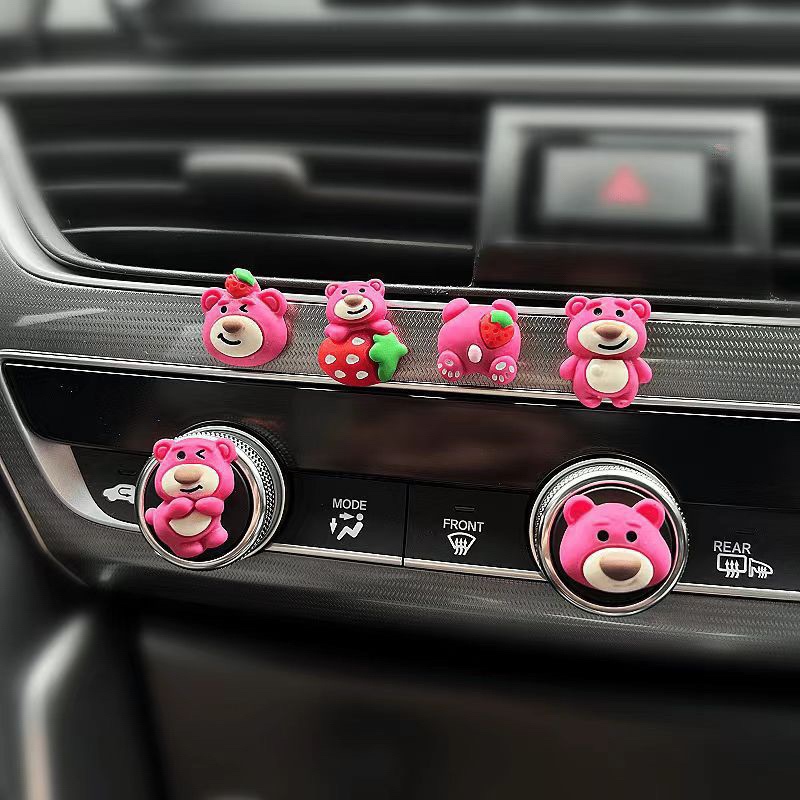 Đồ trang trí ô tô, trang trí bảng điều khiển thú cưng siêu dễ thương