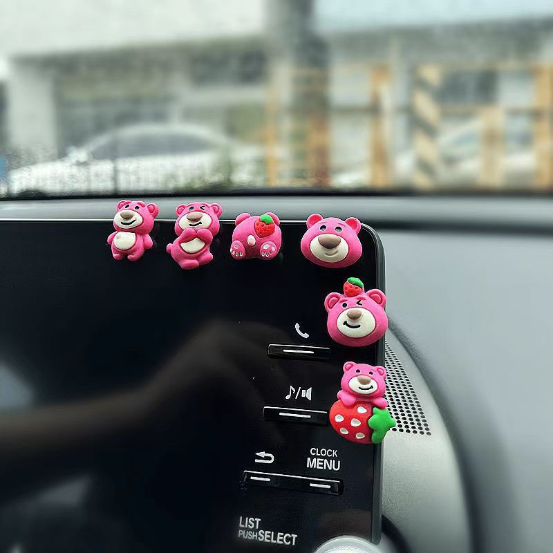 Đồ trang trí ô tô, trang trí bảng điều khiển thú cưng siêu dễ thương