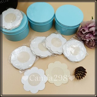 Miếng dán ngực giấy - Hộp 30 đôi dán nhũ hoa giấy hình Hoa mai