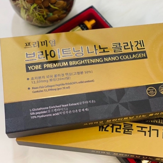 [ Chính Hãng ] Collagen Thuỷ Phân Nano Trắng Da Cao Cấp Yobe Hàn Quốc - Yobe Premium Brightenning Na