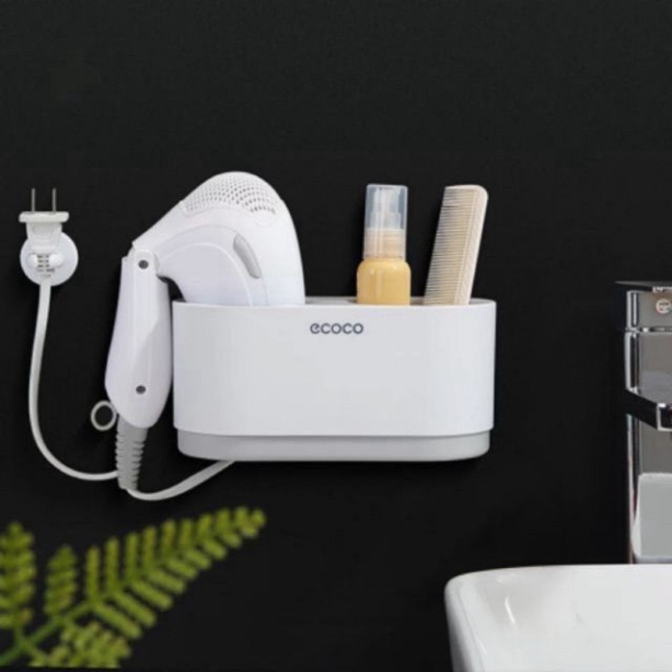 Kệ để máy sấy tóc, để đồ ECOCO cao cấp TA 1811 GDMP
