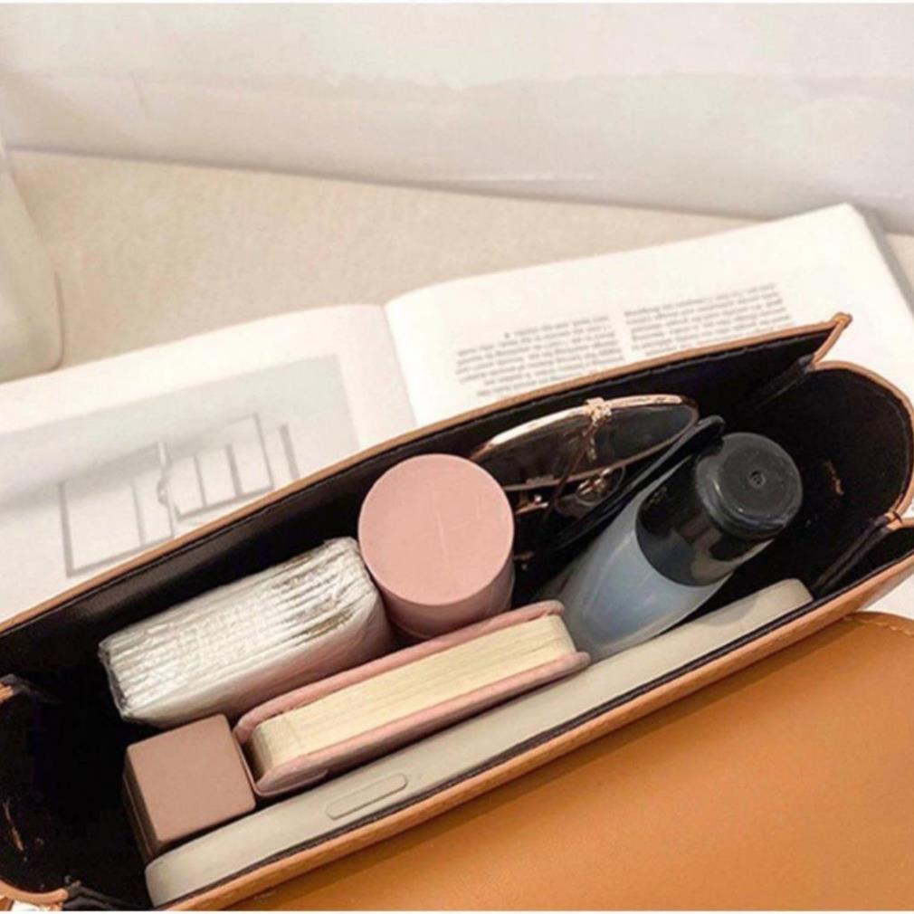 Túi xách nữ đẹp đi chơi đi học thời trang hoạ tiết khoá chữ O tròn TX64